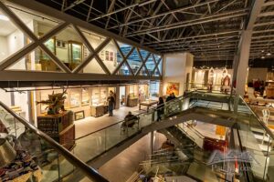 Inside of Chippewa Area History Center