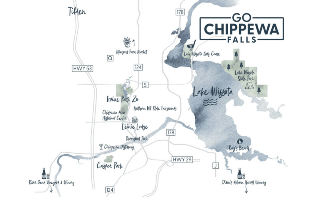 Chippewa Map