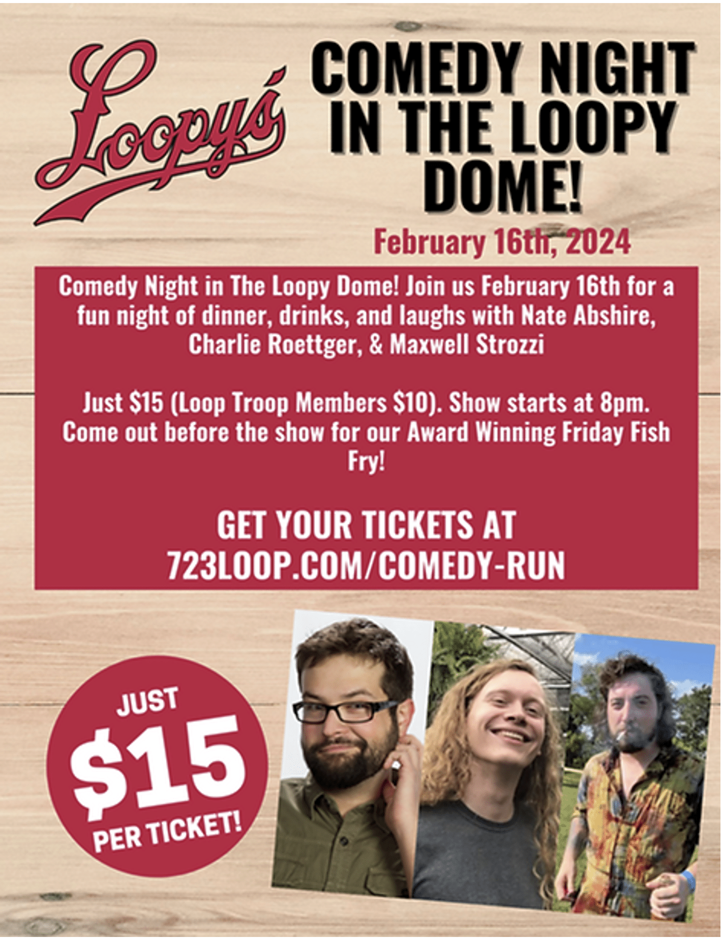 Loopy's Comedy Night